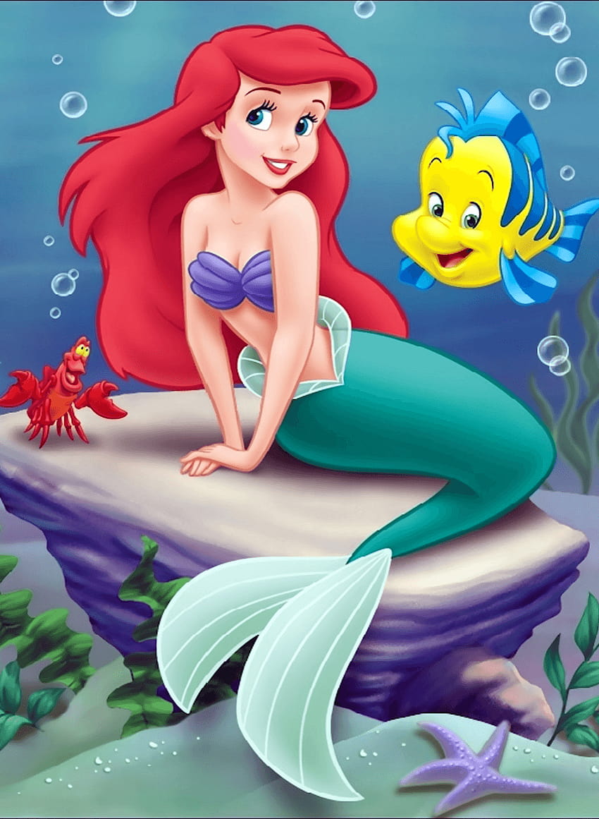 La princesse Ariel ne sera pas rousse dans le live, petite sirène en direct Fond d'écran de téléphone HD