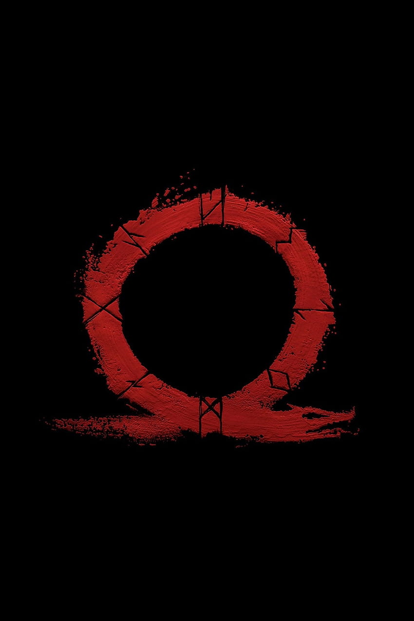 God Of War, Omega, Logo, Video Game, Minimal HD phone wallpaper