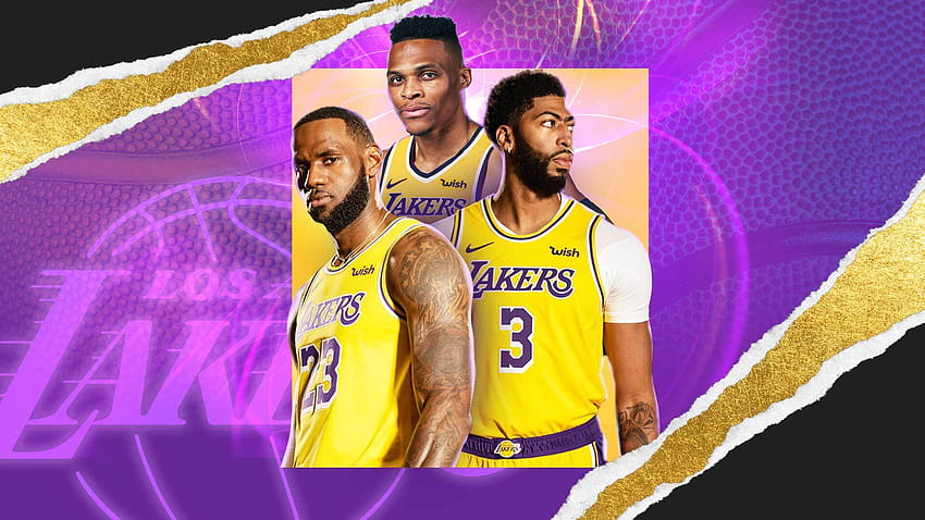 Undisputed” omawia chemię między LeBronem Jamesem, Russellem Westbrookiem i A.D., Russellem Westbrookiem Lakersem Tapeta HD