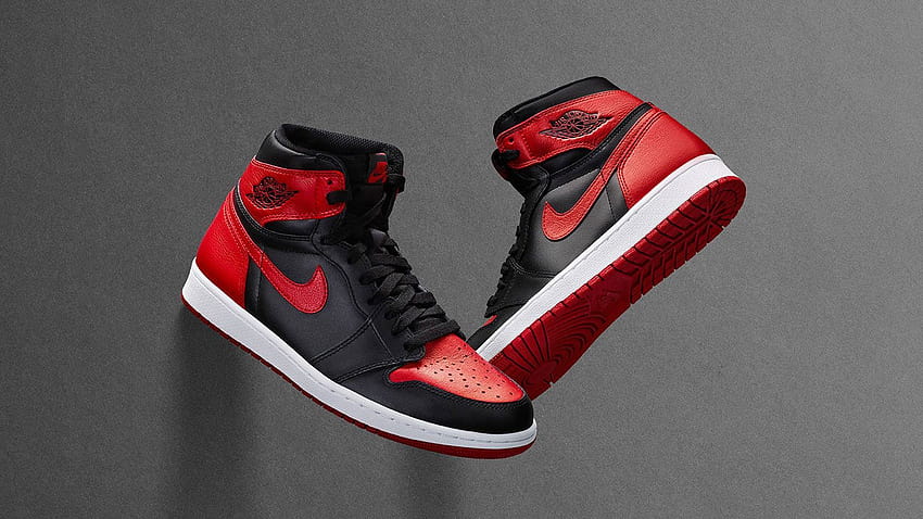 Jordan 1 posted by Sarah Tremblay, bred HD wallpaper