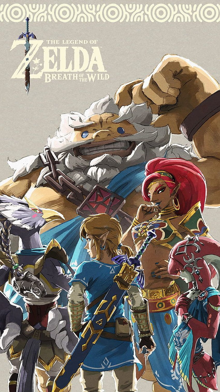 Mipha, Sidon, die Legende von Zelda, Atem der Wildnis HD-Handy-Hintergrundbild