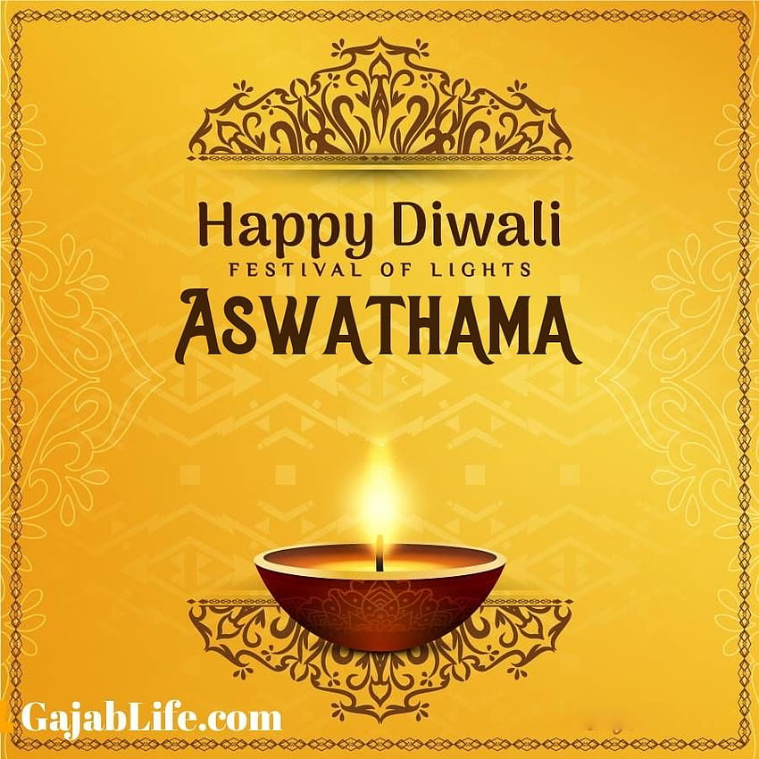 Aswathama Happy Deepawali Papel de parede de celular HD