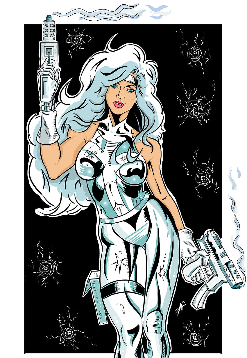 49 Hot Of Silver Sable From Marvel Comics Which Are A HD phone wallpaper