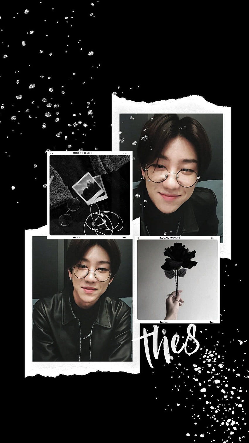 Seventeen Minghao aesthetic black lockscreen ©️17soulmates. Follow her ...