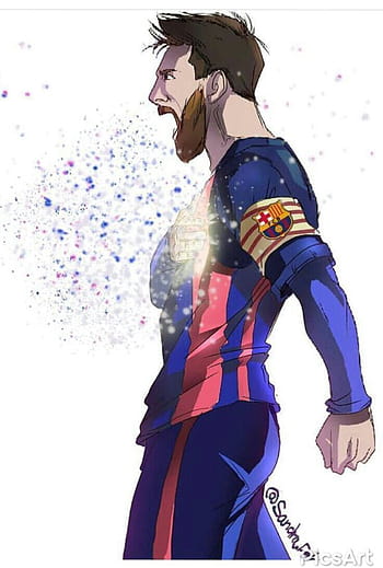 messi in captain tsubasa anime style | Stable Diffusion