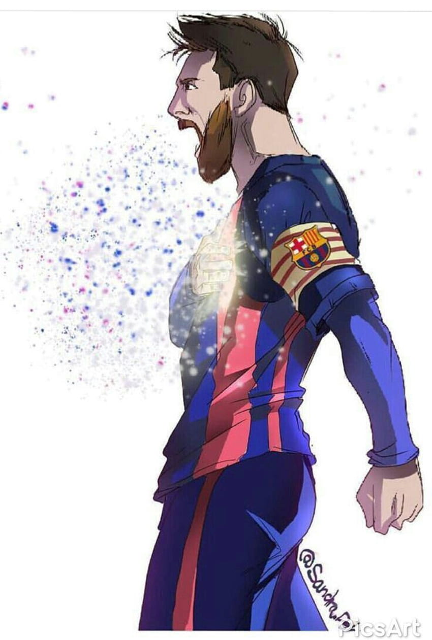 Leidenschaft ✌, Messi-Anime HD-Handy-Hintergrundbild