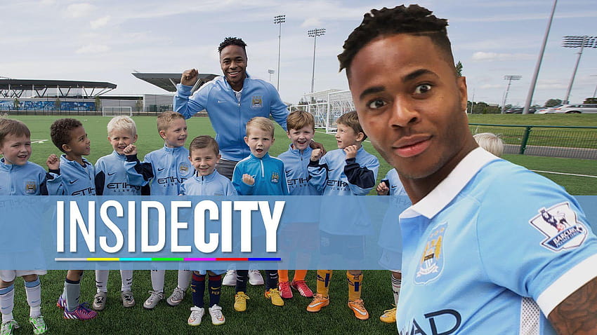 Sterling's First Day, man city full team background HD wallpaper