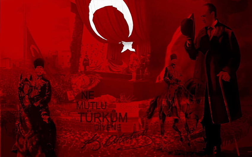 Mustafa Kemal Atatürk コンピューター、背景、アタテュルク 高画質の壁紙