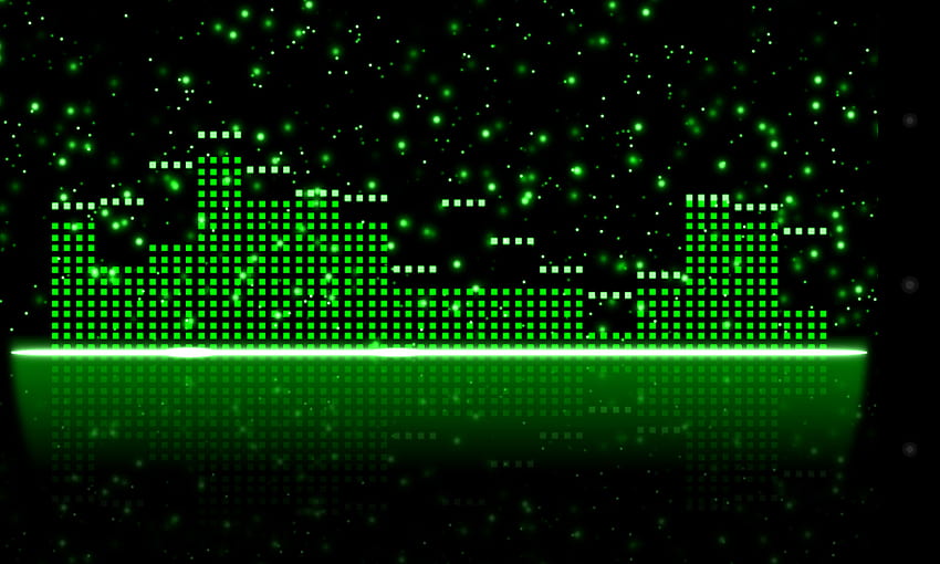 Music Visualization, graphic equalizer gif HD wallpaper