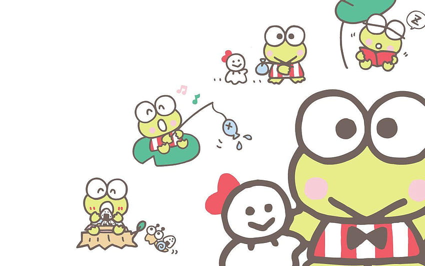 Super Cute Sanrio Wallpaper Ideas  Hello Kitty  Keroppi are in Their  Sunny Day  Idea Wallpapers  iPhone WallpapersColor Schemes