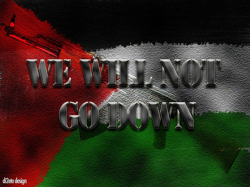 LASKAR CINTA : PALESTINA: No Bajaremos, bendera palestina fondo de pantalla