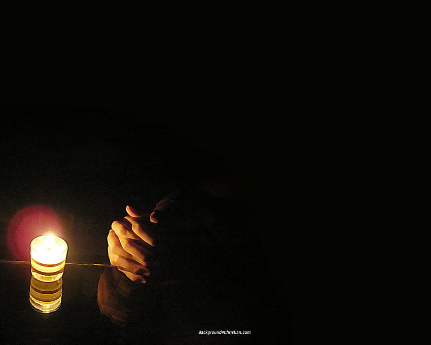 5 najlepszych modlitw na czarnym tle na biodrze, modlitewne ręce Tapeta HD
