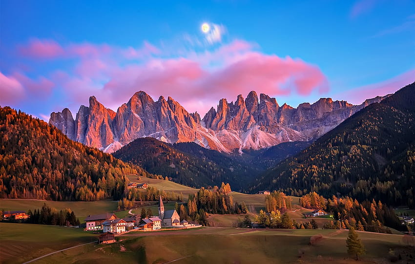 mountains, home, Italy, Bolzano, The Dolomites , section пейзажи, the dolomites italy HD wallpaper