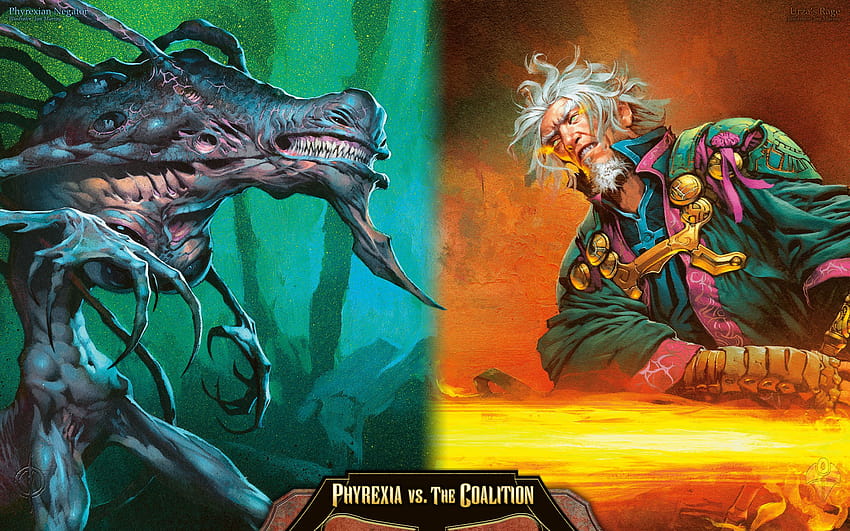 Of the Week: Phyrexia vs. the Coalition, duel masters HD wallpaper | Pxfuel