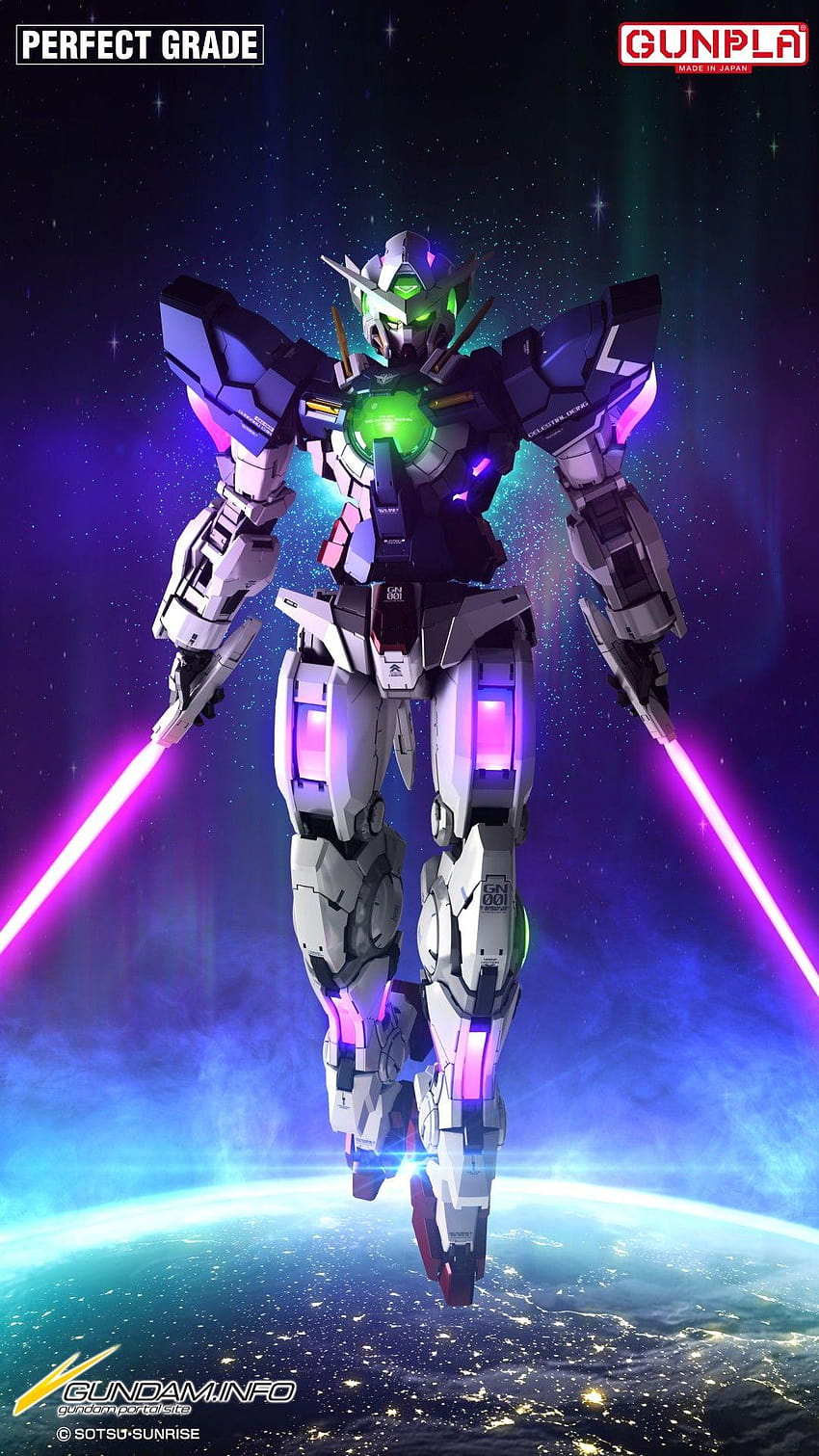 Gundam Exia PG Gunpla Gundam.info, gundam 00 iphone HD phone wallpaper