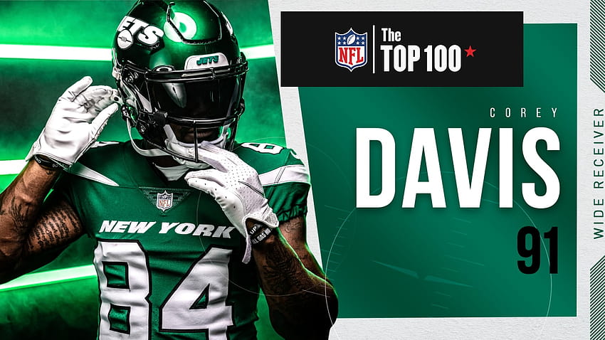 Jets WR Corey Davis, NFL'de İlk 100'e Girdi HD duvar kağıdı