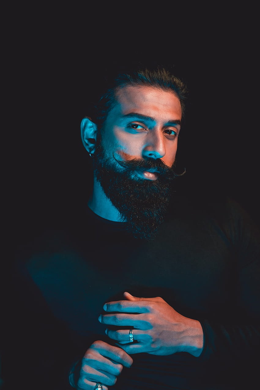 10 Beard, moustache guy HD phone wallpaper