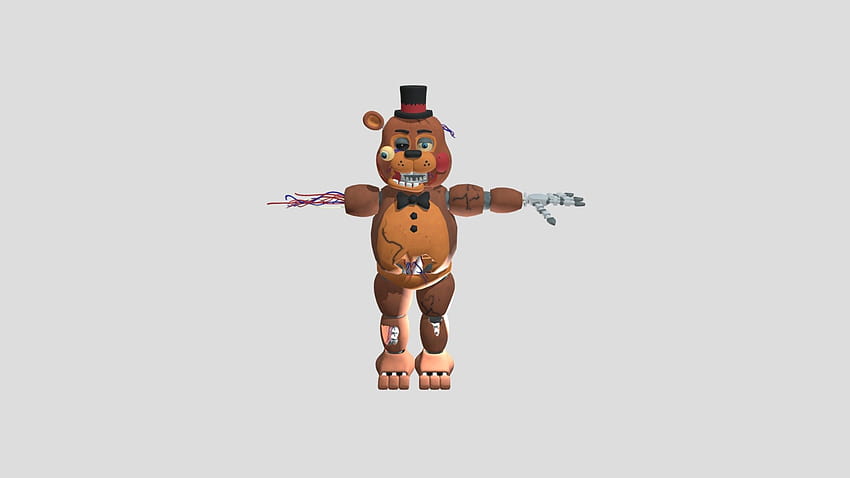 Withered Toy Freddy HD wallpaper
