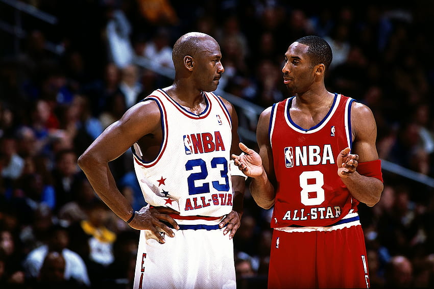 Hołd dla Kobe Bryanta: Michael Jordan mówi, że był „młodszym bratem, mj i kobe”. Tapeta HD