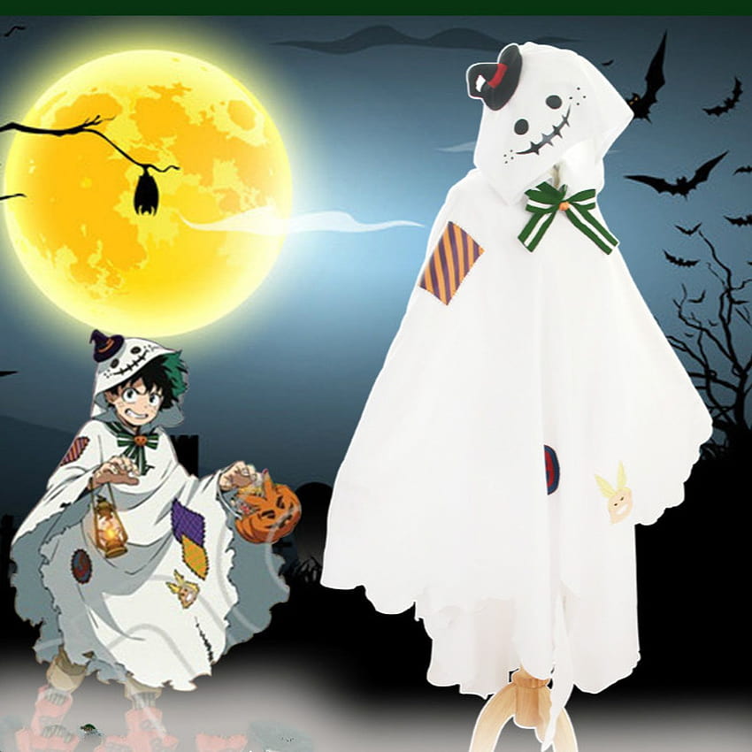 Mon héros académique Midoriya Izuku Deku Halloween Cosplay Costumes, izuku midoriya halloween Fond d'écran de téléphone HD