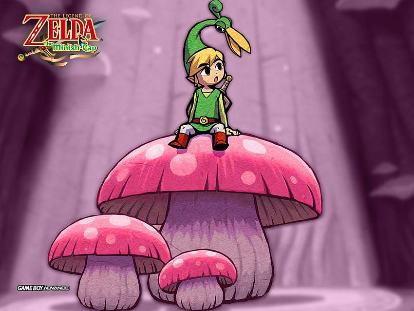 The Legend of Zelda: Minish Cap Миниш шапка и HD тапет