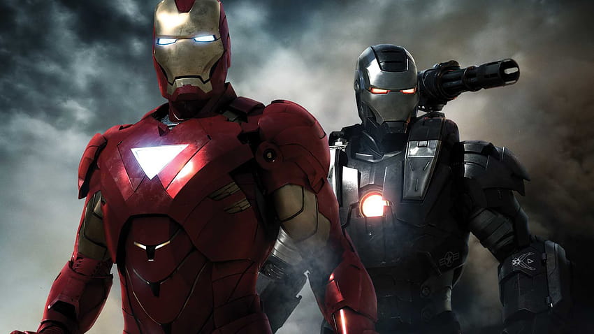 Iron Man 2, hombre de hierro y máquina de guerra fondo de pantalla