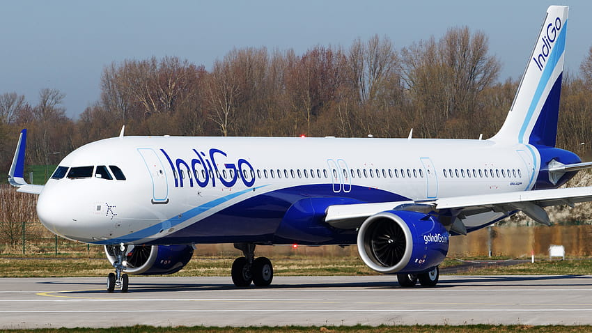 GECAS stipula contratti di leaseback di acquisto con IndiGo per 14 aeromobili Airbus Neo, indigo 6e Sfondo HD