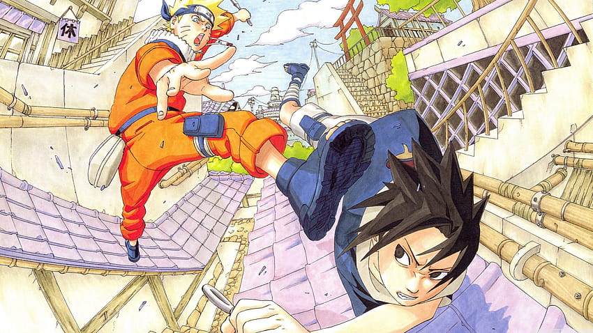 Naruto Manga Page, pannelli manga Naruto Sfondo HD