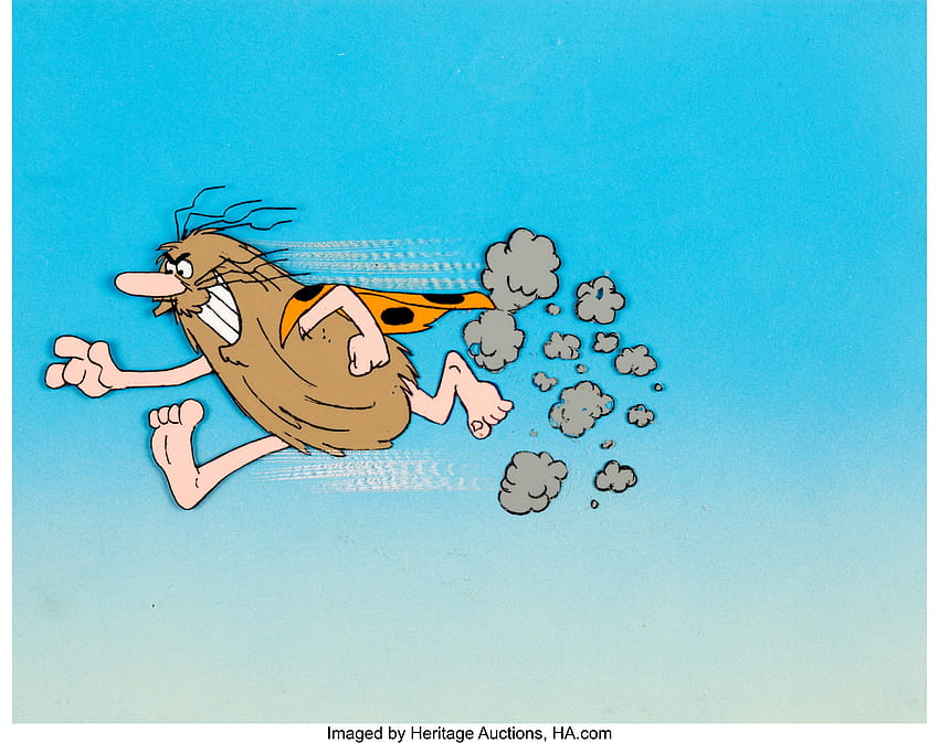Captain Caveman Production Cel and Master Backgrounds HD wallpaper