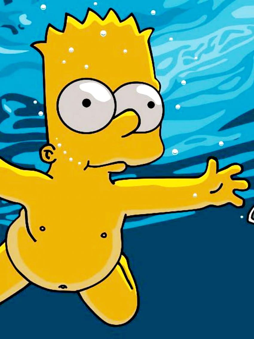 모바일 및 태블릿을 위한 재미있는 Bart Simpson 배경 [1600x1200] HD 전화 배경 화면