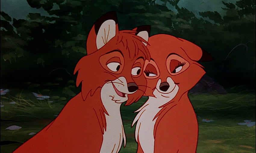 TODD & VIXIE ~ The fox and the Hound, 1981, tod the fox and the hound HD wallpaper