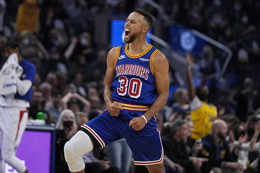 Stephen Curry mencetak 45, Warriors menahan Clippers 115 Wallpaper HD