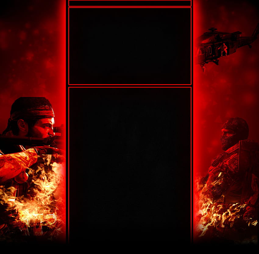 Best 5 Call of Duty YouTube Backgrounds on Hip, black and red channel art  HD wallpaper | Pxfuel