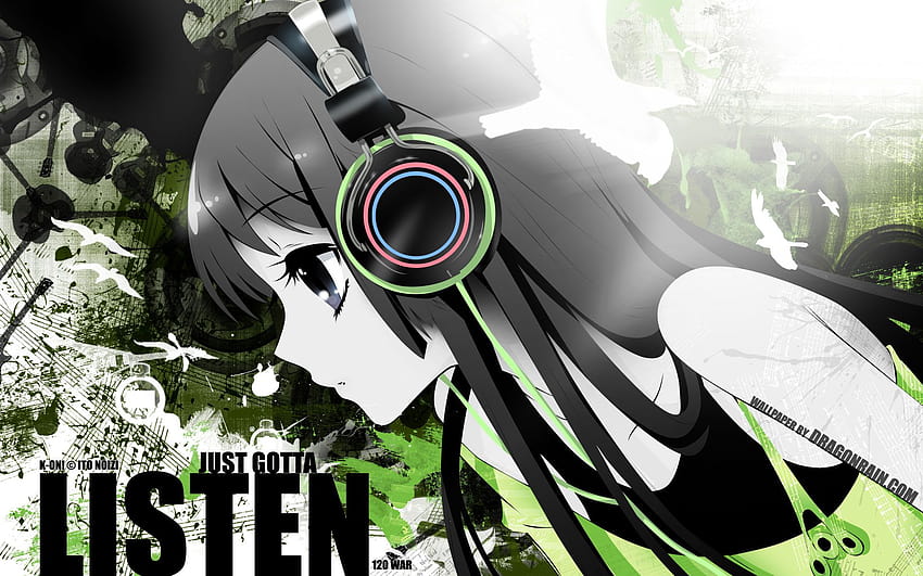 Anime Headphones Backgrounds at Cool » Monodomo, anime nightcore HD  wallpaper | Pxfuel