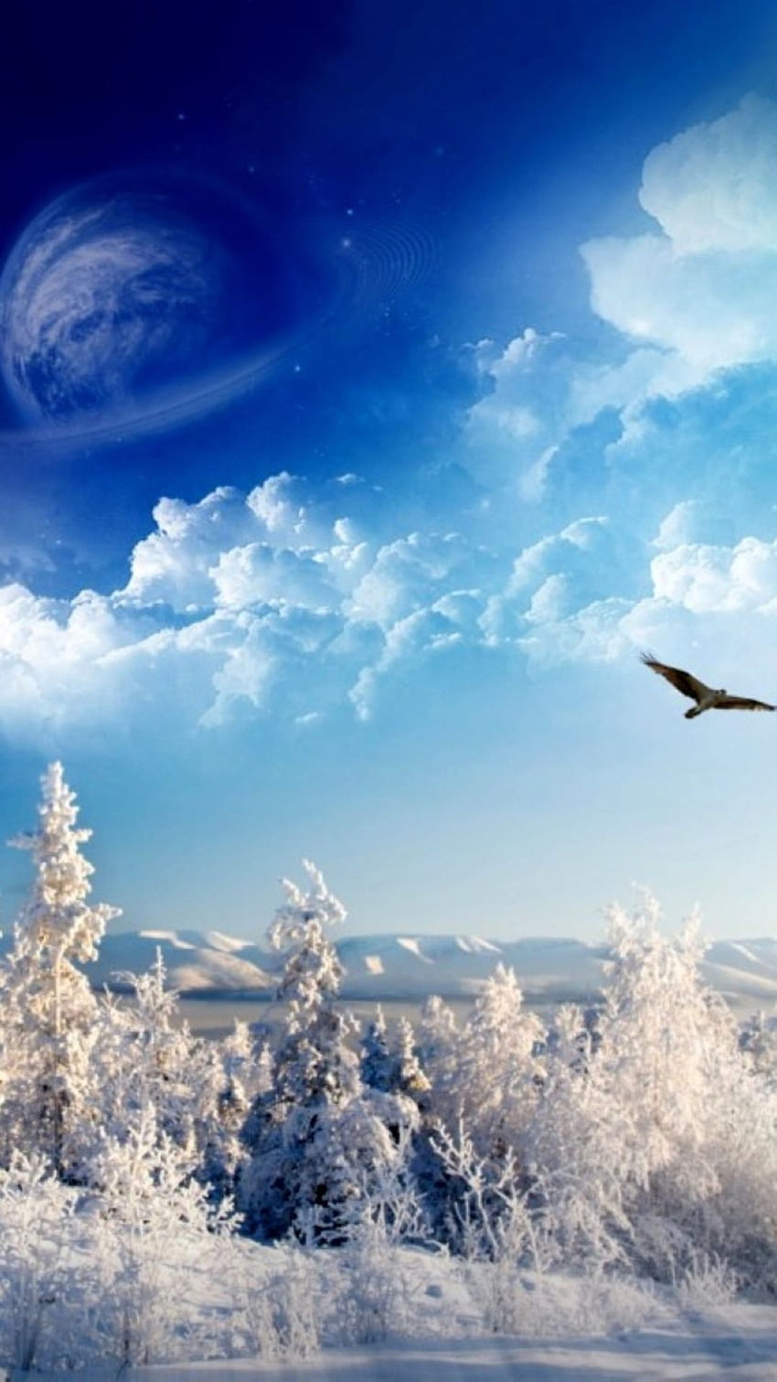 Winter Snowy Land: “Tận hưởng khung cảnh tuyệt đẹp của một mùa đông trắng xóa với bức ảnh Winter Snowy Land. Những tuyết rơi như những bông sương tuyệt đẹp, khiến cho mảnh đất này trở nên lãng mạn và mơ mộng. Xem ngay bức ảnh liên quan để cảm nhận tinh túy của mùa đông nhé!”