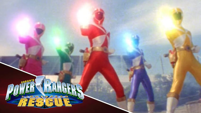 Power Rangers Lightspeed Rescue Alternate Opening HD wallpaper