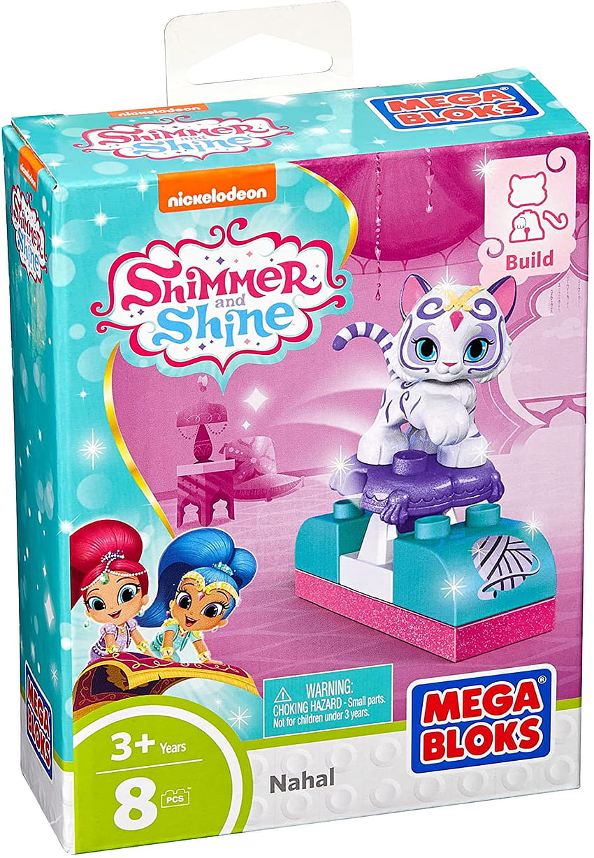 Mega Bloks Shimmer and Shine Nahal Figure : Toys & Games HD phone wallpaper