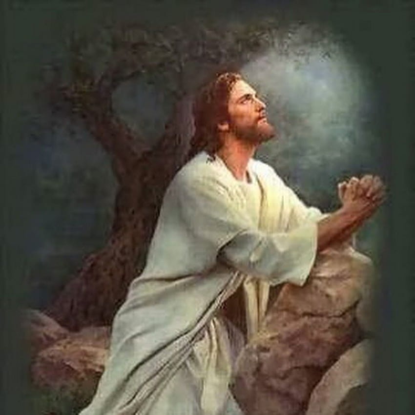 Tangan Yesus, Yesus berdoa wallpaper ponsel HD