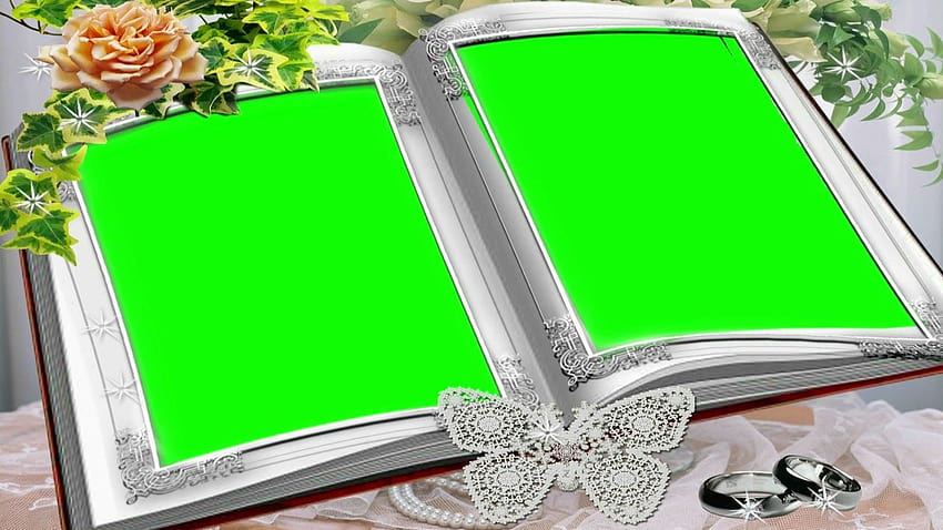 Planos de fundo de vídeo de casamento Green Screen Album Chroma Key [1280x720] para seu celular e tablet papel de parede HD