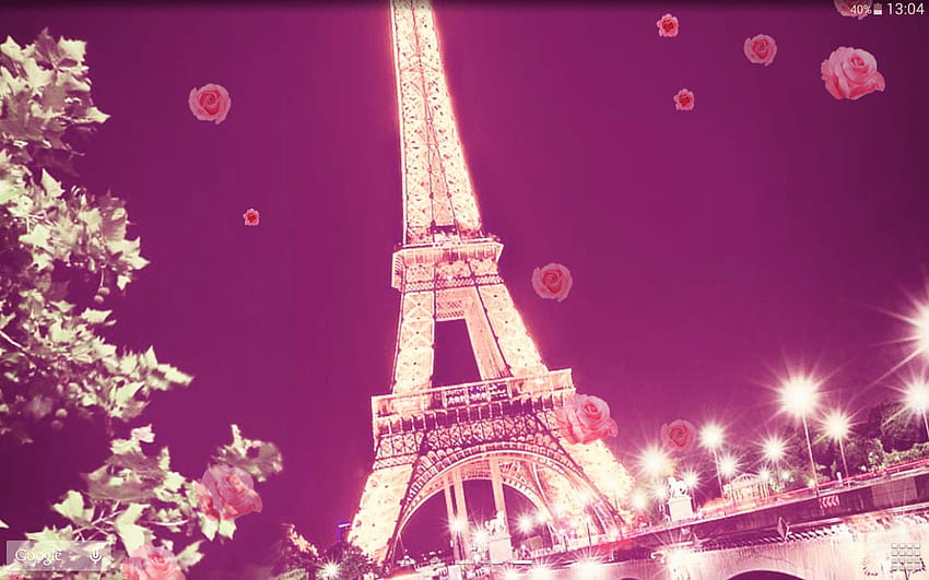 Paris Cute, paris pink love HD wallpaper