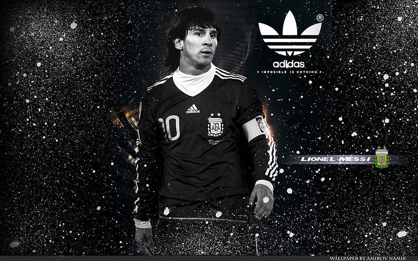 Lionel Messi Argentina, messi black and white HD wallpaper