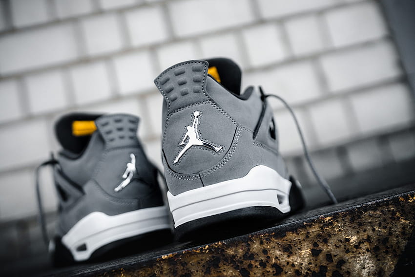 Air Jordan 4 Cool Grey, jordans cool grays HD wallpaper