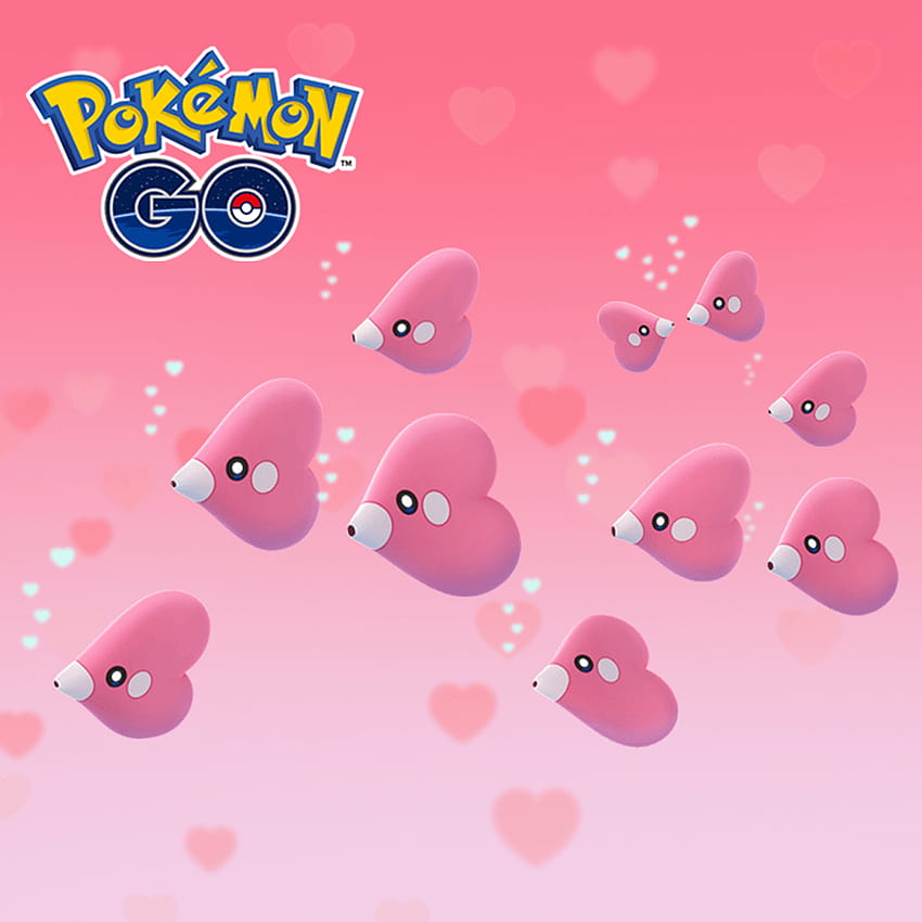 L'événement de la Saint-Valentin de Pokemon GO apporte Triple Stardust avec, luvdisc Fond d'écran de téléphone HD