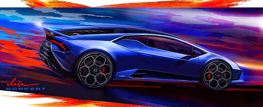 Lamborghini Huracán Tecnica HD wallpaper