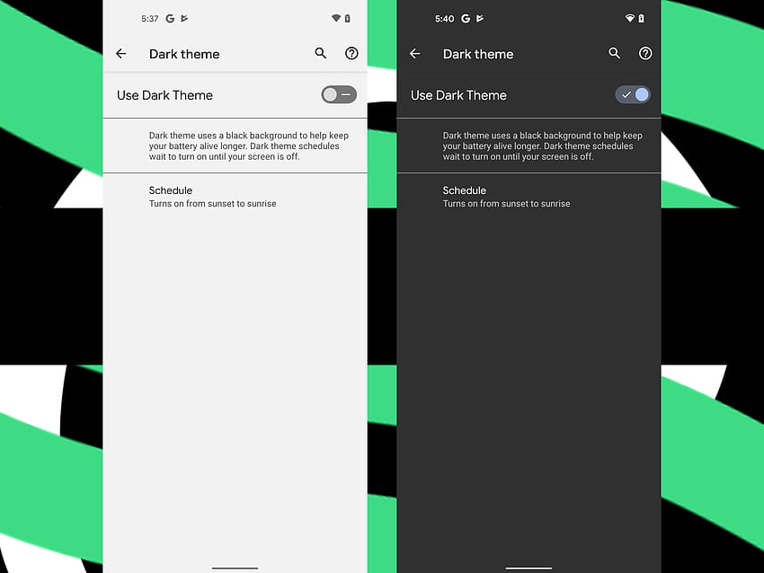 Android 12 DP2 ditches first preview's blue backgrounds, brightens dark mode again HD wallpaper