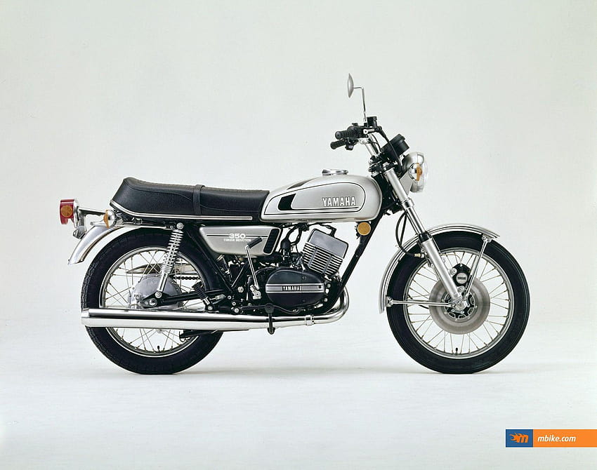 1974 Yamaha RD 350, yamaha rd350 HD wallpaper