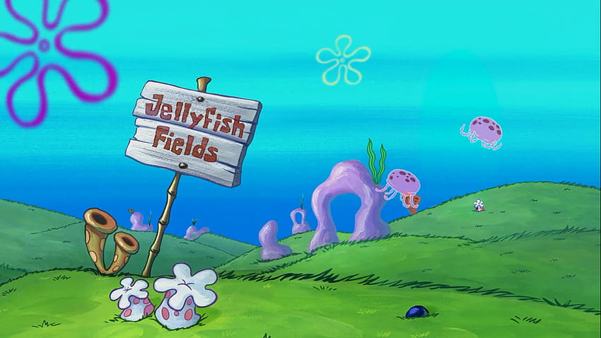 Jellyfish Fields HD wallpaper