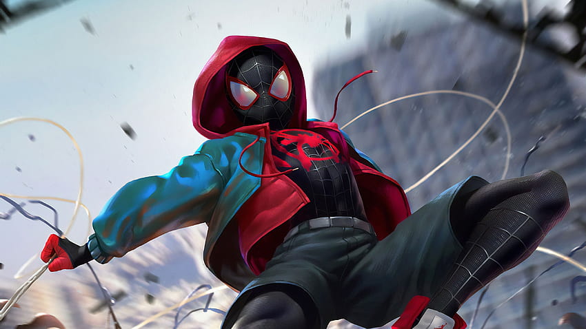 Cool Miles Morales Spiderman, miles morales spider man HD wallpaper | Pxfuel