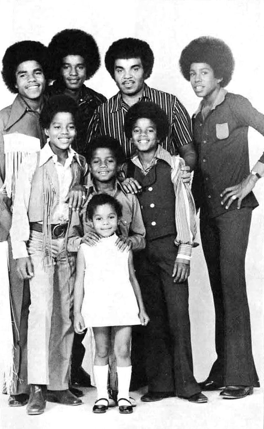 Joe Jackson com seus filhos., the jackson 5 Papel de parede de celular HD