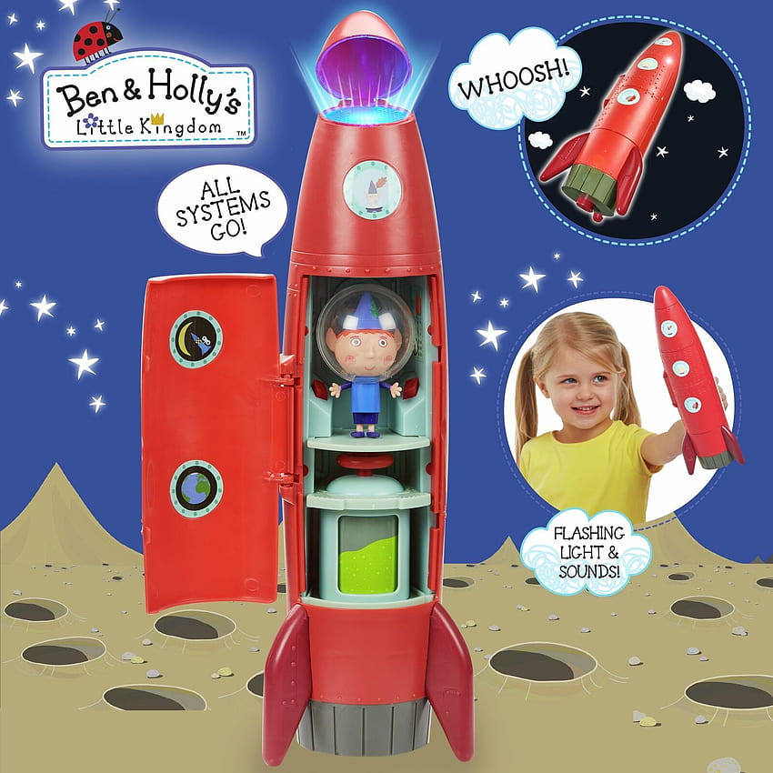 Ben and Holly Little Kingdom Elf Rocket & Figures Toy Playset Bundle TV & Movie Character Toys Toys & ホビー HD電話の壁紙